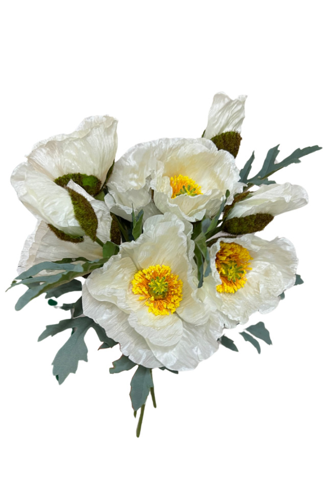HEADS HEAD ARTIFICIAL ARTIFICIALS FLOWER FLOWERS BLOSSOM BLOSSOMS POPPY POPPIES POPPIE VIBRANT VIBRANTS BRIGHT BRIGHTS GIANT GIANTS BUNCH BUNCHES