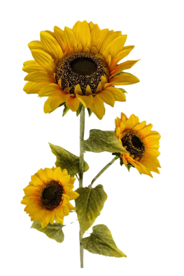 SUNFLOWER SUNFLOWERS FLOWER FLOWERS 101CM 101CMS ARTIFICIAL ARTIFICIALS HEAD HEADS
