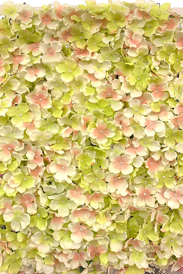 HYDRANGEA HYDRANGEAS ARTIFICIAL ARTIFICIALS FLOWERS FLOWER HEAD HEADS PANEL PANELS WALL WALLS FLOWER PANEL FLOWER PANELS FLOWER WALL FLOWER WALLS