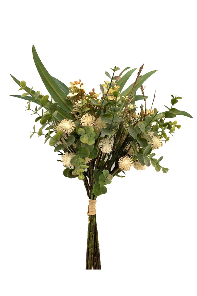 FLOWER FLOWERS BUSH BUSHES ARTIFICIAL ARTIFICIALS NATIVES NATIVE EUCALYPT EUCALYPTS AUTUMN AUTUMNS BOUQUET BOUQUETS EUCALYPTUS EUCALYPTU BALL BALLS