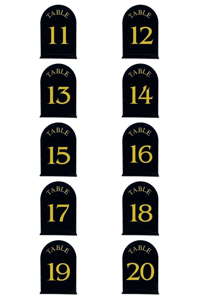 TABLE TABLES NUMBER NUMBERS STAND STANDS BLING BLINGS WEDDING WEDDINGS ACRYLIC ACRYLICS SET SETS