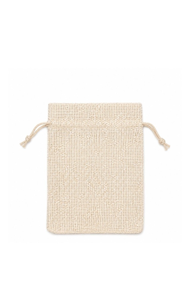 JUTE JUTES BAG BAGS POUCH POUCHES DRAWSTRING DRAWSTRINGS DRAW DRAWS STING STINGS FAUX FAUXES LINEN LINENS SML SMLS