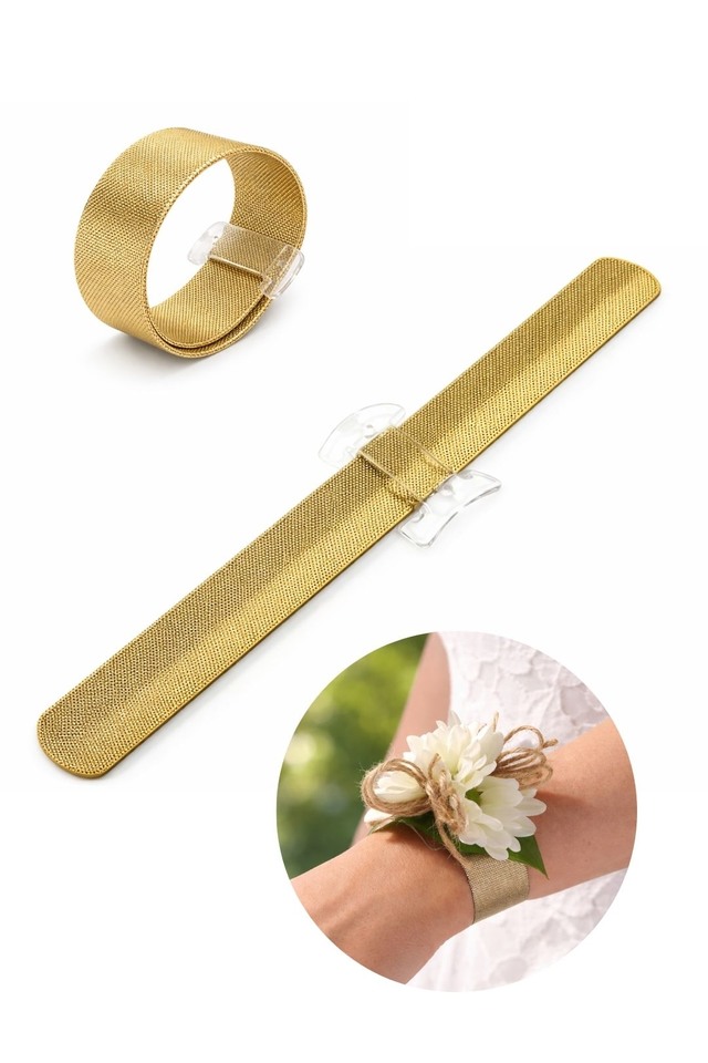 WEDDING WEDDINGS PARTY PARTIES PARTIE EVENT EVENTS CORSAGE CORSAGES BRACELET BRACELETS WRIST WRISTS WRISTLET WRISTLETS HOLDER HOLDERS BAND BANDS BRIDE BRIDES BRIDAL BRIDALS SLAP SLAPS SHIMMER SHIMMERS