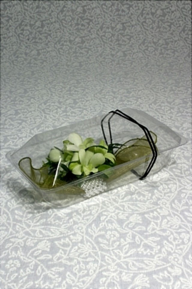 CONTAINER CONTAINERS CORSAGE CORSAGES BOX BOXES BOXE POSY POSIES POSIE BUTTON BUTTONS HOLE HOLES WRISTLET WRISTLETS 70MM 70MMS PVC PVCS CLAM CLAMS SHELL SHELLS (MIN (MINS 50PCS) 50PCS)S IMPORTED IMPORTEDS PLASTIC PLASTICS WARE WARES MIN MINS PCS PC