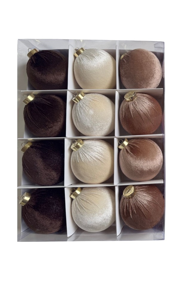 GLITTER GLITTERS HANGING HANGINGS SPHERE SPHERES XMAS XMA CHRISTMAS CHRISTMA DECORATION DECORATIONS BAUBLE BAUBLES VELVET VELVETS ASSORTED ASSORTEDS PCS PC