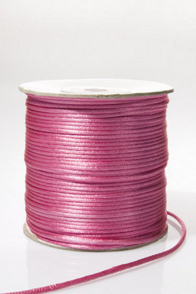 RIBBON RIBBONS BRAID BRAIDS CHINA CHINAS KNOT KNOTS KNOTTING KNOTTINGS CHORD CHORDS TIE TIES TY 2.5MM 2.5MMS X100MT X100MTS CHINAKNOT CHINAKNOTS CERISE CERISES