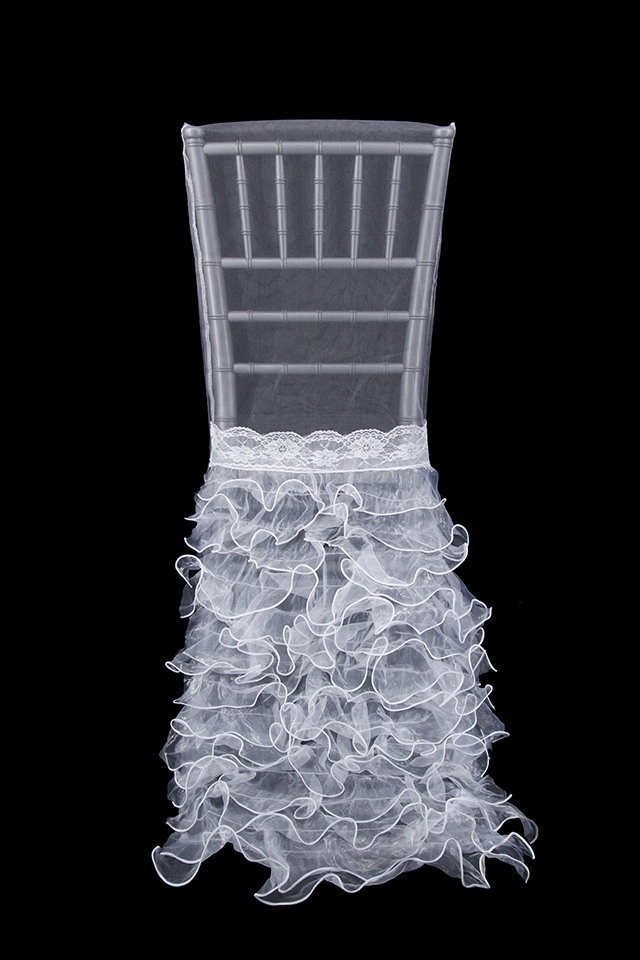 CHIAVARI CHIAVARIS TIFFANY TIFFANIES TIFFANIE CHAIR CHAIRS COVER COVERS FITTED FITTEDS SHEER SHEERS ORGANZA ORGANZAS LACE LACES BACK BACKS BACKER BACKERS RUFFLED RUFFLEDS RUFFLE RUFFLES FRILL FRILLS CHAIRCOVER CHAIRCOVERS W DETAIL DETAILS